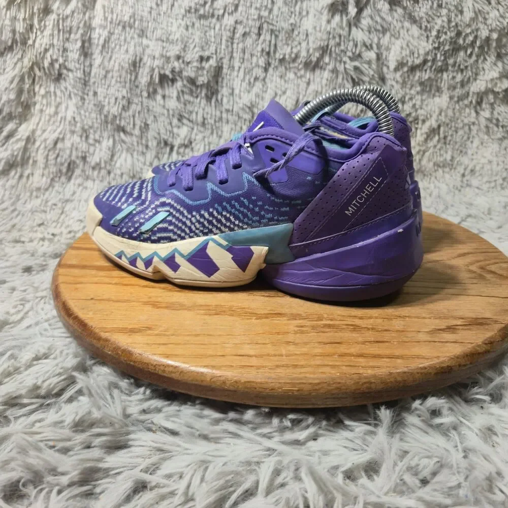 Adidas Donovan Mitchell: D.O.N. Issue 4 Utah Jazz Men’s Basketball Shoes Size 5